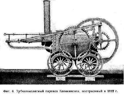 Паровоз с зубчатыми колесами
