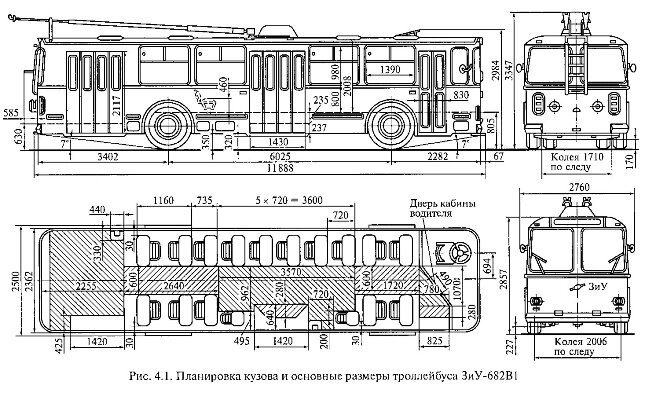 Троллейбус ЗиУ-682В1