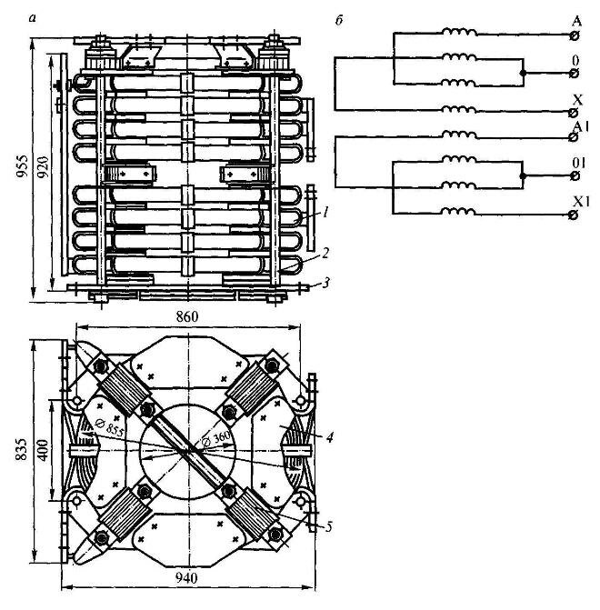 Переходной реактор ПРА-48